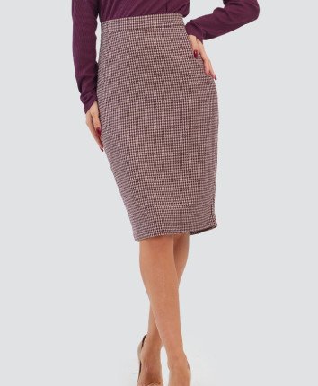 Fusta dame WF0089V Bordo