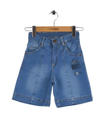 Sorti denim fete 152-5216.1 Albastru