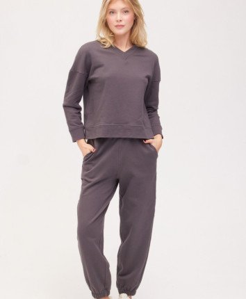 Costum pantaloni WK0139T Gri