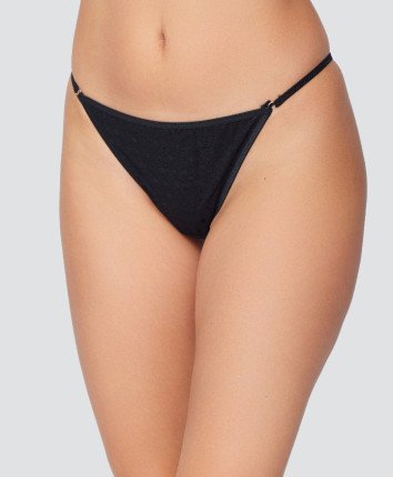 Chiloti string 1183/2 Negru