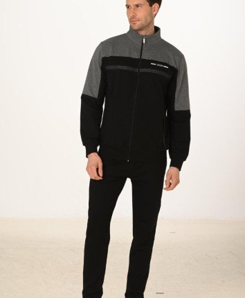 Costum sport barbati 5279B Negru