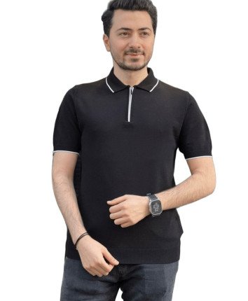 Tricou barbati 49912 Negru