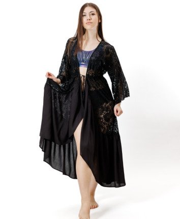 Pareo dame 8894 Negru