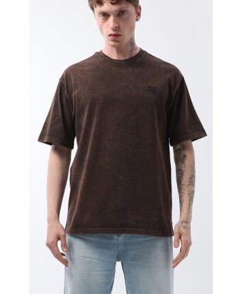 Tricou barbati 90592 Cafeniu