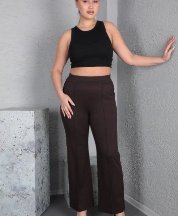 Pantaloni dame 1-24-7310 Coffe