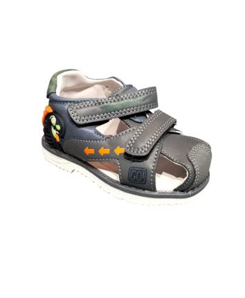 Sandale baieti 5011C Gri