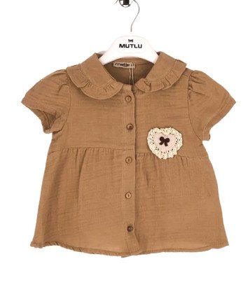 Camasa fete 759-1762.1 Bej