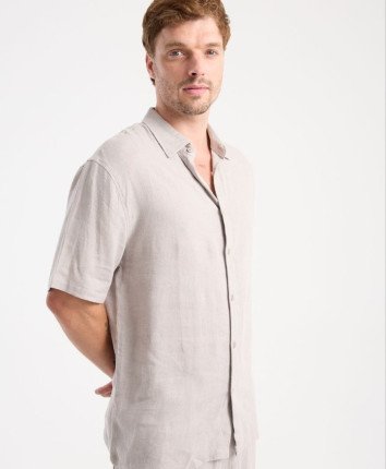 Cămașa bărbați 30126-03 Gri