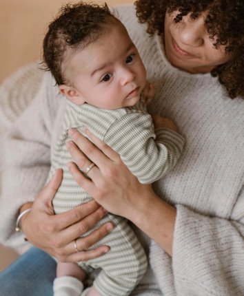 Salopeta baby WN1280 Verde deschis