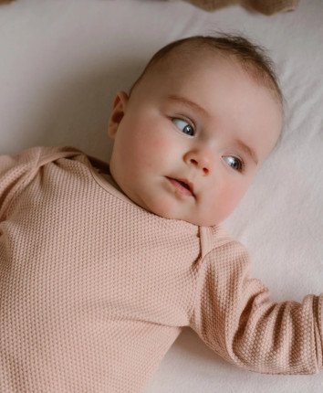 Set baby - hanorac, pantaloni WN1227 Roz deschis