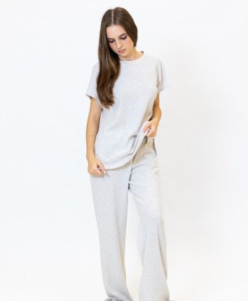 Costum-pantalon T23803 Bej