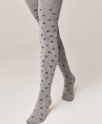 Colanti copii SOF-TIKI 7C-38 653 Gri