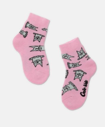 Sosete copii SOF-TIKI 21C-13/1 599 Roz deschis