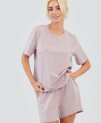 Tricou-sorti T23562/1 Mocca