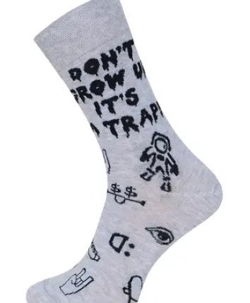 Ciorapi barbati 2127 БРЕСТ CLASSIC 530 Gri deschis melange