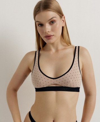 Bustier pentru femei LBE2541 Cafeniu