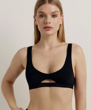 Bustier pentru femei LBE2541 Negru