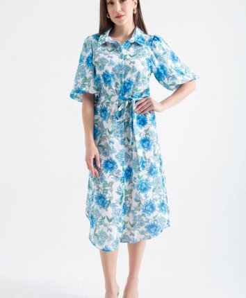 Rochie dame 24Y012133 Albastru