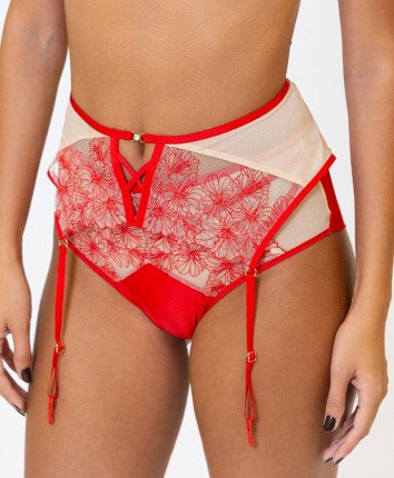 Portjartiera 1158 Tatuaj-rosu