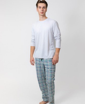 Pijama-pantaloni barbati SH25007 Gri
