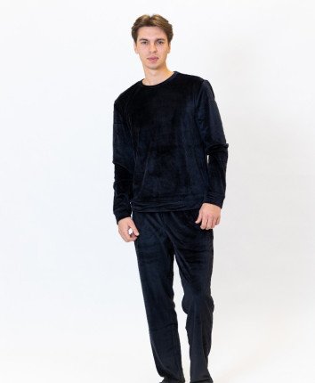 Pijama-pantaloni barbati SH25006 Negru