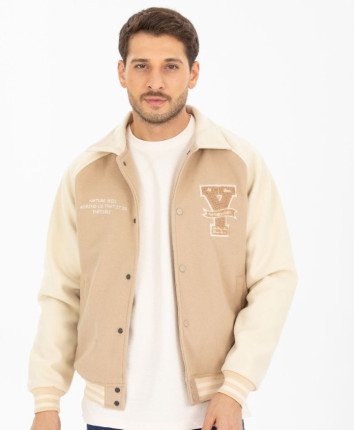 Jacheta barbati 60008-03 Crem