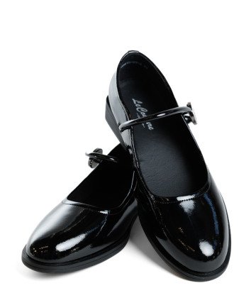 Pantofi dame 200415-89-2 Negru lac