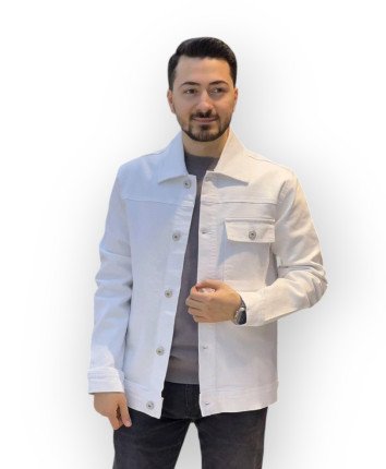 Jacheta barbati 245148 Alb