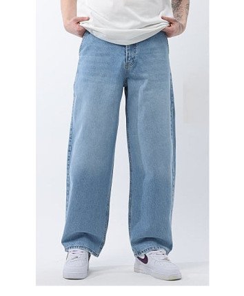 Pantaloni barbati denim 80503 Albastru