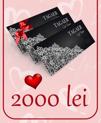 Certificat cadou 2000 lei